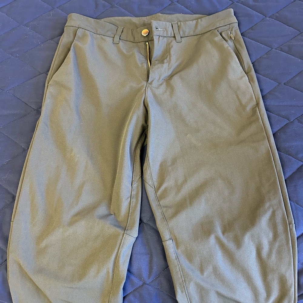 Black Lululemon ABC Warpstream pants 30